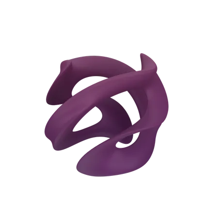 Forme abstraite  3D Icon