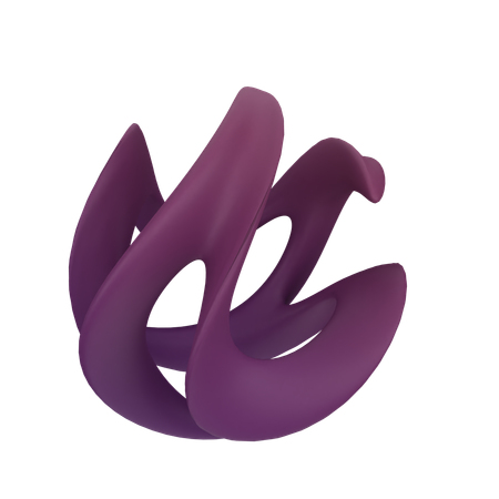 Forme abstraite  3D Icon