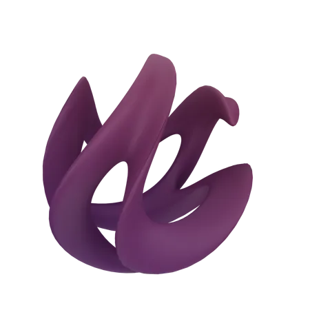 Forme abstraite  3D Icon