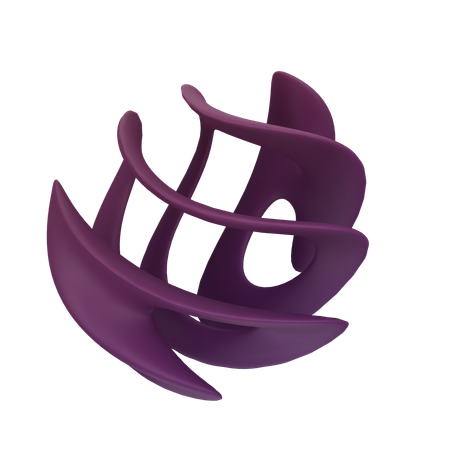 Forme abstraite  3D Icon