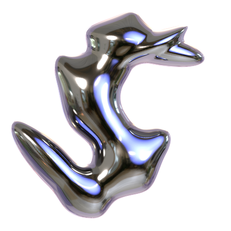 Forme abstraite  3D Icon