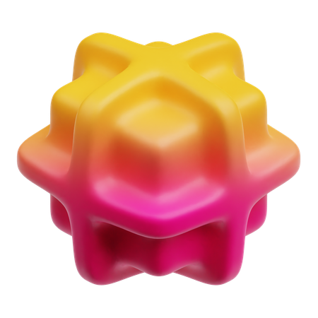 Forme abstraite  3D Icon