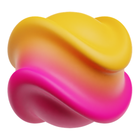 Forme abstraite  3D Icon