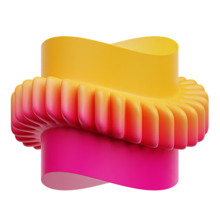Forme abstraite  3D Icon