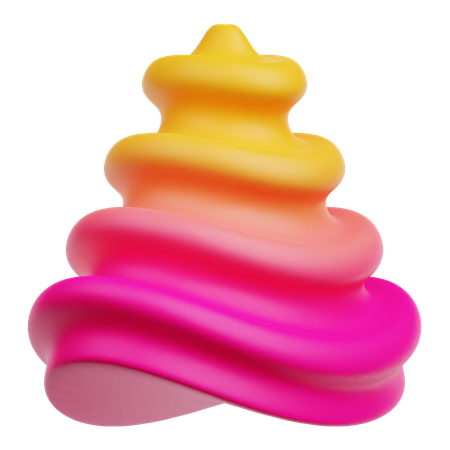 Forme abstraite  3D Icon