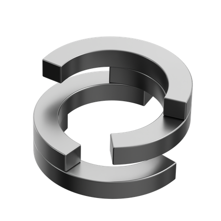 Forme abstraite  3D Icon