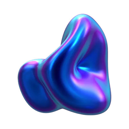 Forme abstraite  3D Icon