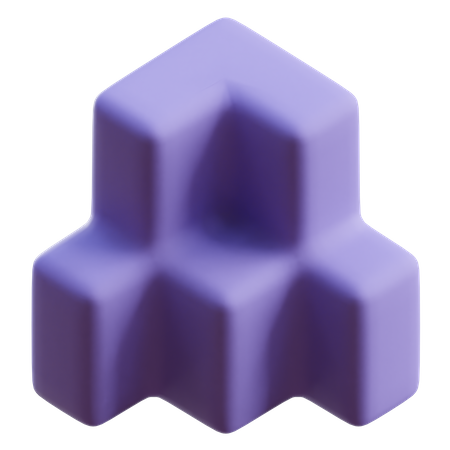 Forme abstraite  3D Icon