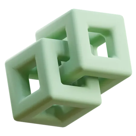 Forme abstraite  3D Icon