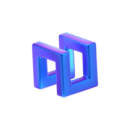 Forme abstraite  3D Icon