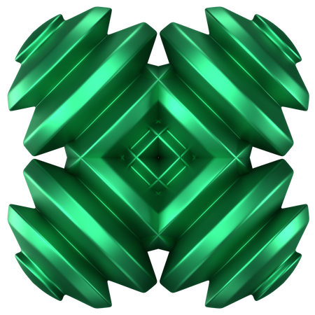 Forme abstraite circulaire  3D Icon