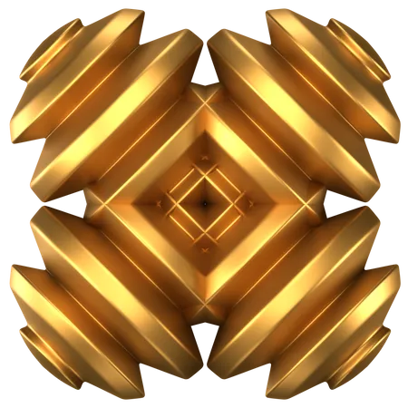 Forme abstraite circulaire  3D Icon