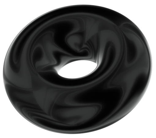 Forme abstraite d'anneau  3D Icon