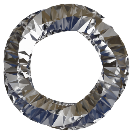 Forme abstraite d'anneau  3D Icon