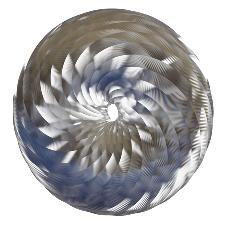 Forme abstraite de beignet  3D Icon