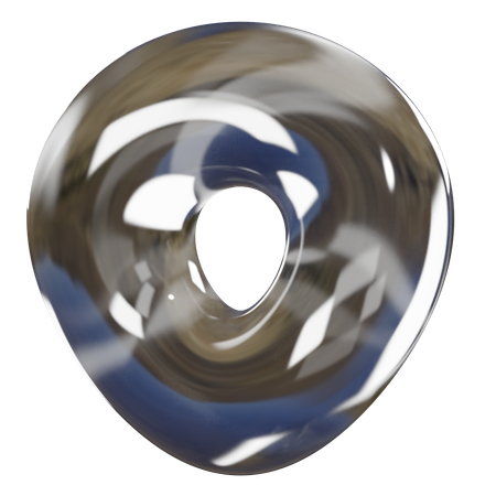 Forme abstraite de boucle  3D Icon