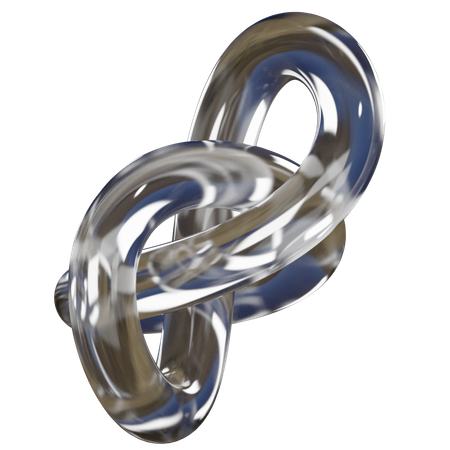 Forme abstraite de boucle  3D Icon
