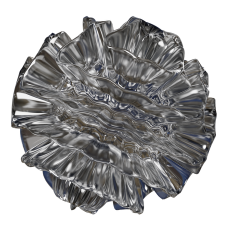 Forme abstraite de corail  3D Icon