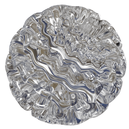 Forme abstraite de corail  3D Icon