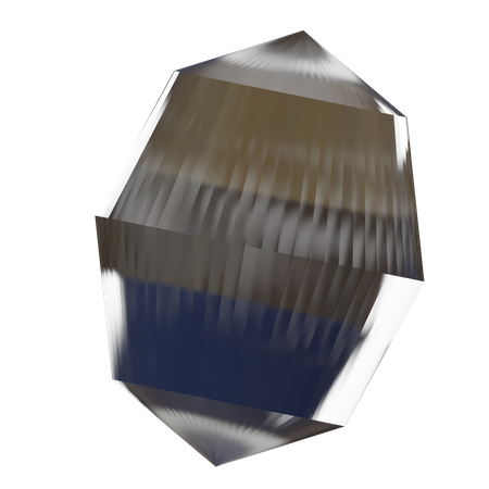 Forme abstraite de diamant  3D Icon
