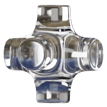 Forme abstraite de tuyau  3D Icon