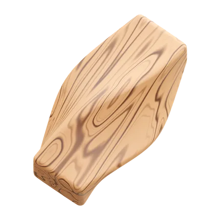 Forme abstraite en bois  3D Icon