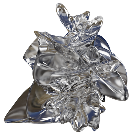 Forme abstraite en pierre  3D Icon