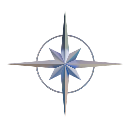 Forme abstraite d'étoile  3D Icon