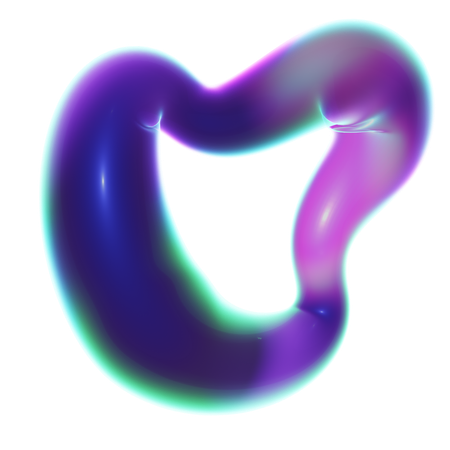 Forme abstraite infinie  3D Icon