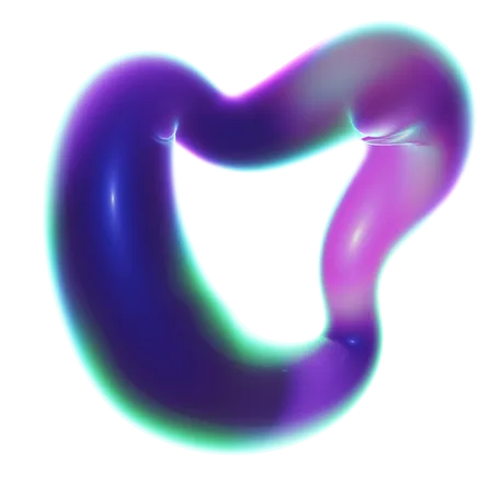 Forme abstraite infinie  3D Icon