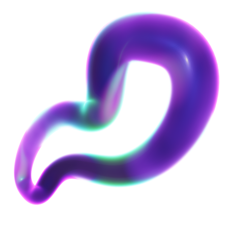 Forme abstraite infinie  3D Icon