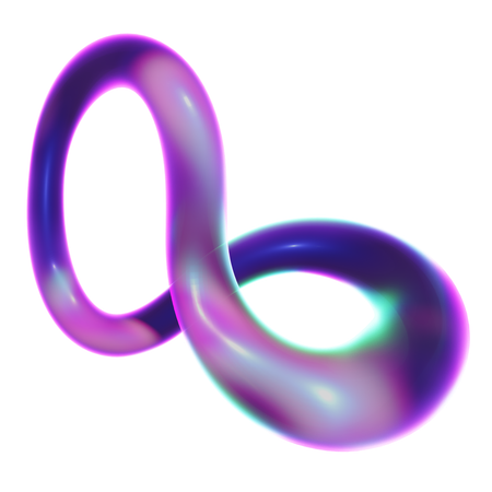 Forme abstraite infinie  3D Icon