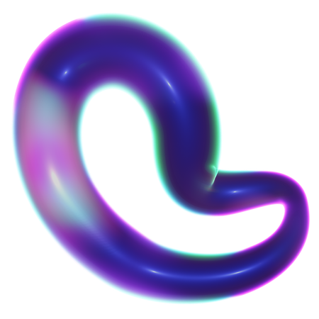 Forme abstraite infinie  3D Icon