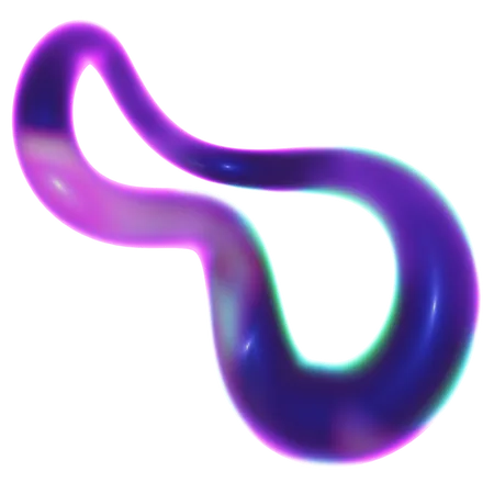 Forme abstraite infinie  3D Icon