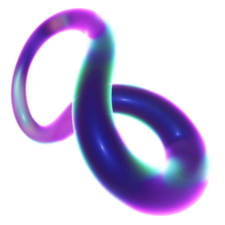 Forme abstraite infinie  3D Icon