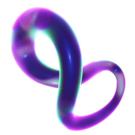 Forme abstraite infinie  3D Icon