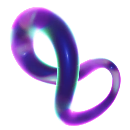 Forme abstraite infinie  3D Icon