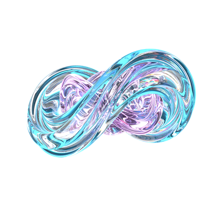 Forme abstraite infinie  3D Icon