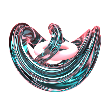 Forme abstraite infinie  3D Icon