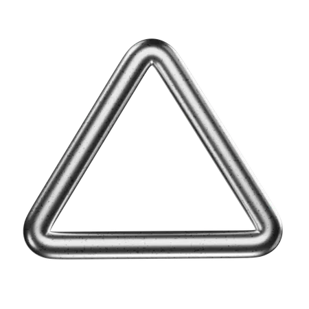 Forme abstraite de triangle  3D Icon