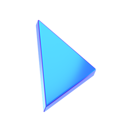 Forme abstraite de triangle  3D Icon