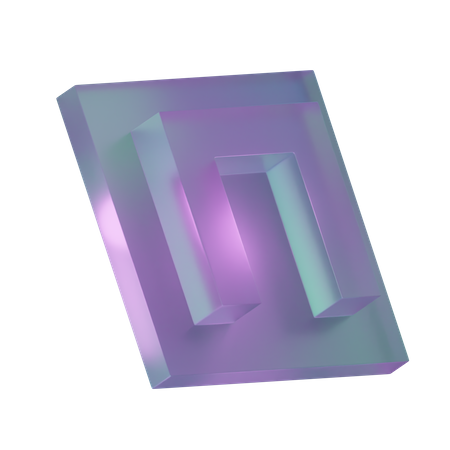 Forme d'aimant  3D Icon