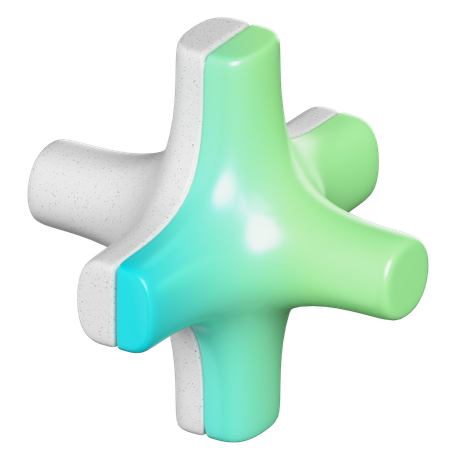 Forme d'étoile  3D Icon