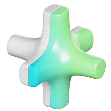 Forme d'étoile  3D Icon