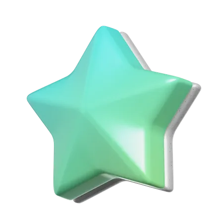 Forme d'étoile  3D Icon