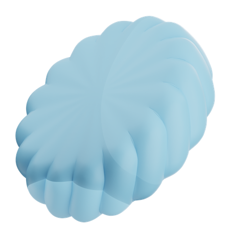 Forme de ballon abstrait  3D Icon