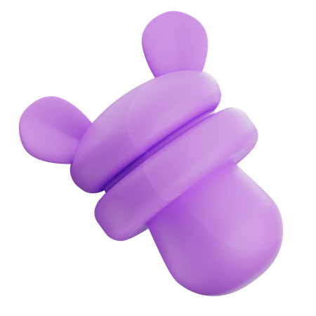 Forme de ballon abstrait  3D Icon