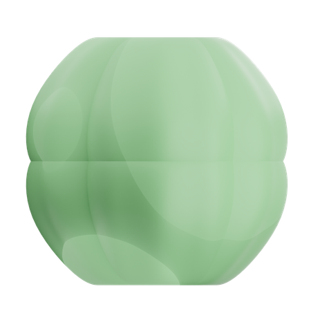 Forme de ballon abstrait  3D Icon