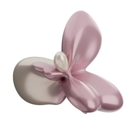 Forme de ballon abstrait  3D Icon