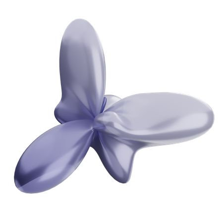 Forme de ballon abstrait  3D Icon